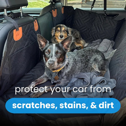 Fluffy Companion™  Dog Car Seat Cover